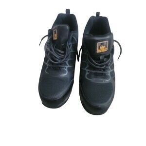 Work Master Lightweight Steel Toe work shoes Men's Size 10.5M Black Tennis Safe